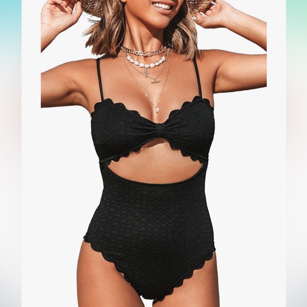 One piece bathing suit